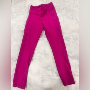 Lululemon Align Leggings with side pocket.